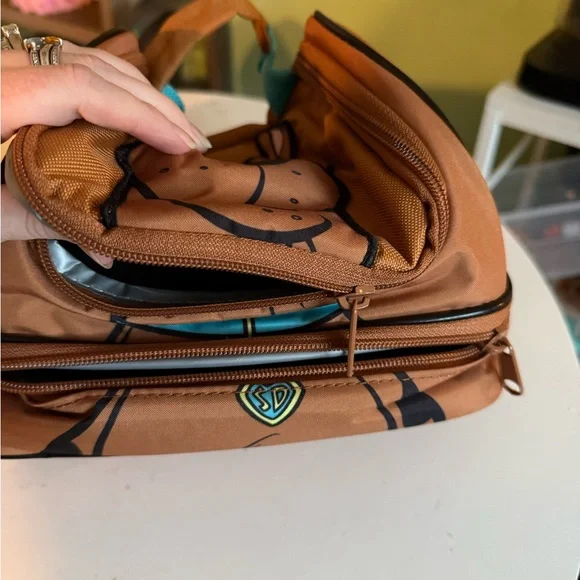 Scooby-Doo Brown lunch bag new with tags - Picture 4 of 4